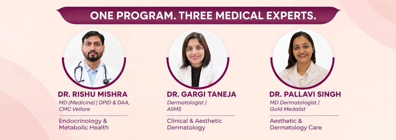 One program. Three medical experts.